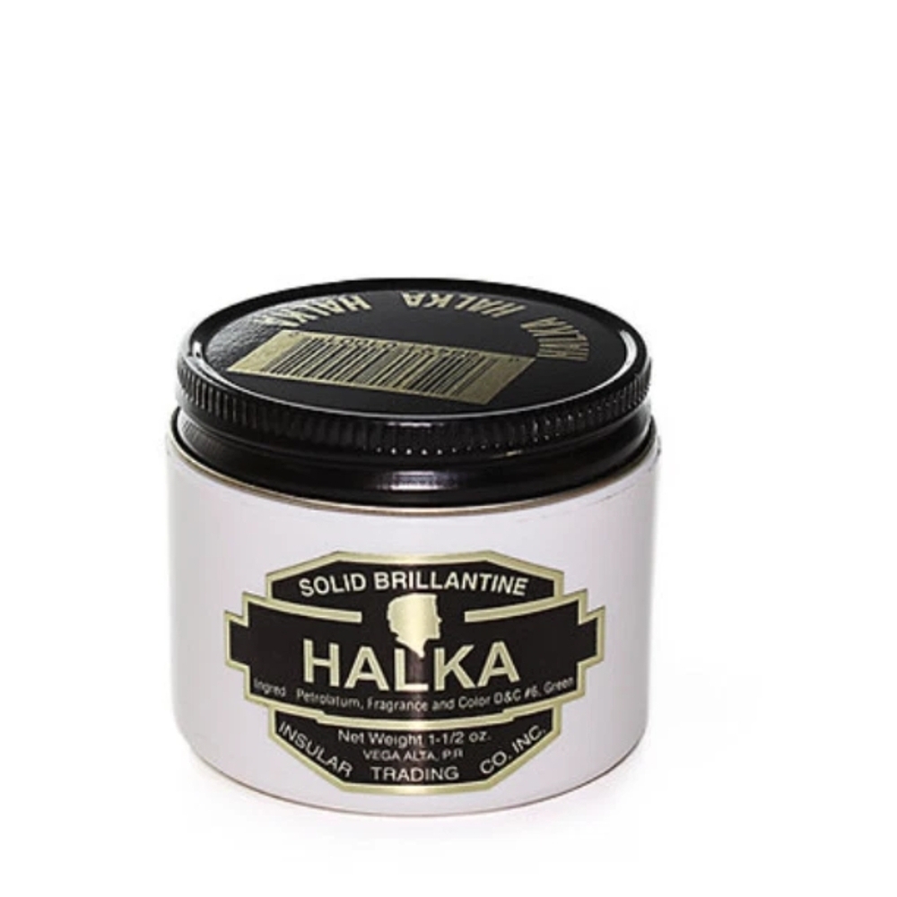 Solid Brilliantine Hair Pomade - Black and Gold